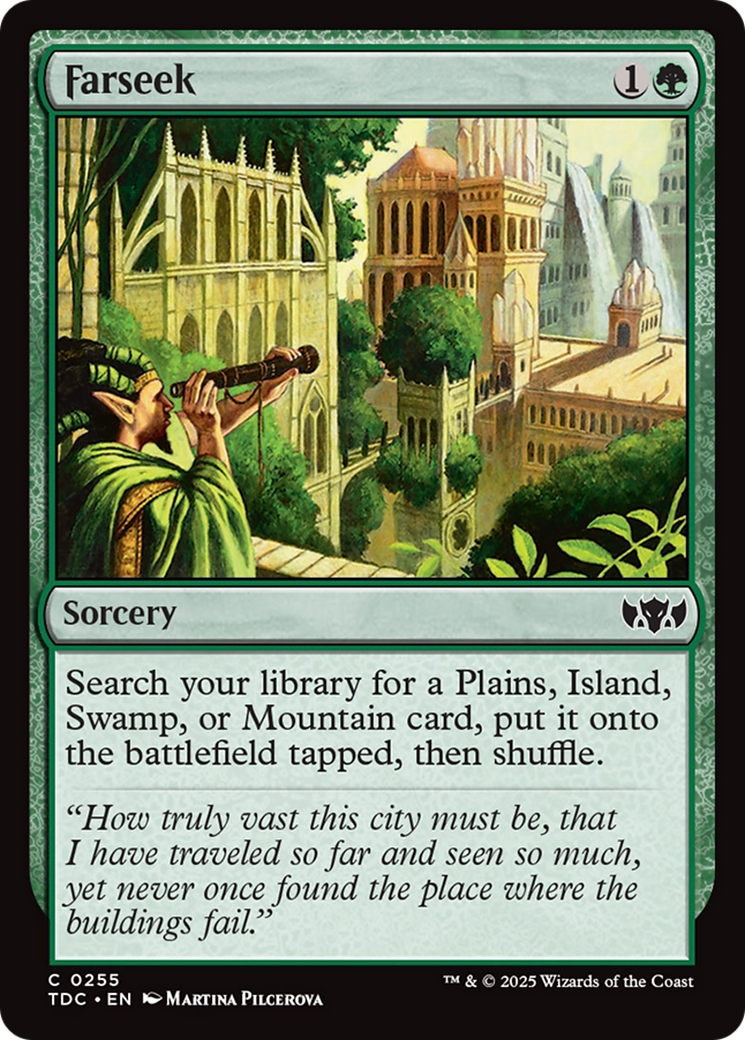 Farseek [Tarkir: Dragonstorm Commander] | Gate City Games LLC