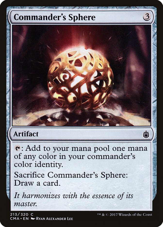 Commander's Sphere [Commander Anthology] | Gate City Games LLC