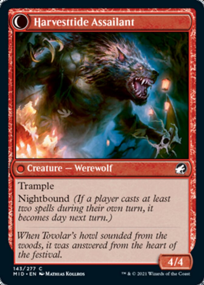 Harvesttide Infiltrator // Harvesttide Assailant [Innistrad: Midnight Hunt] | Gate City Games LLC