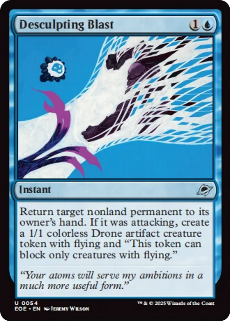 Desculpting Blast [Edge of Eternities] | Gate City Games LLC