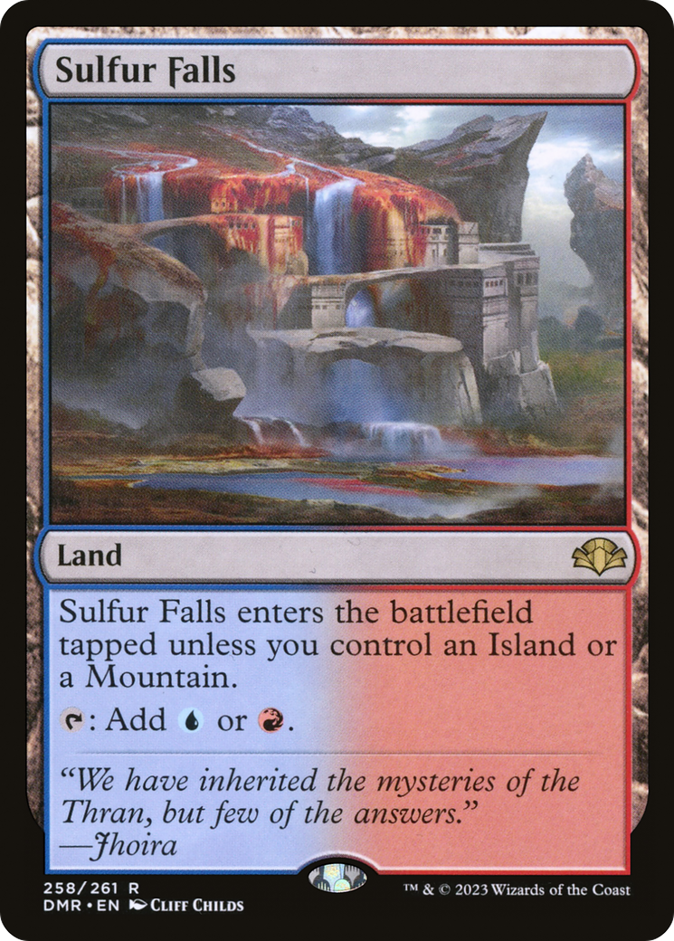 Sulfur Falls [Dominaria Remastered] | Gate City Games LLC