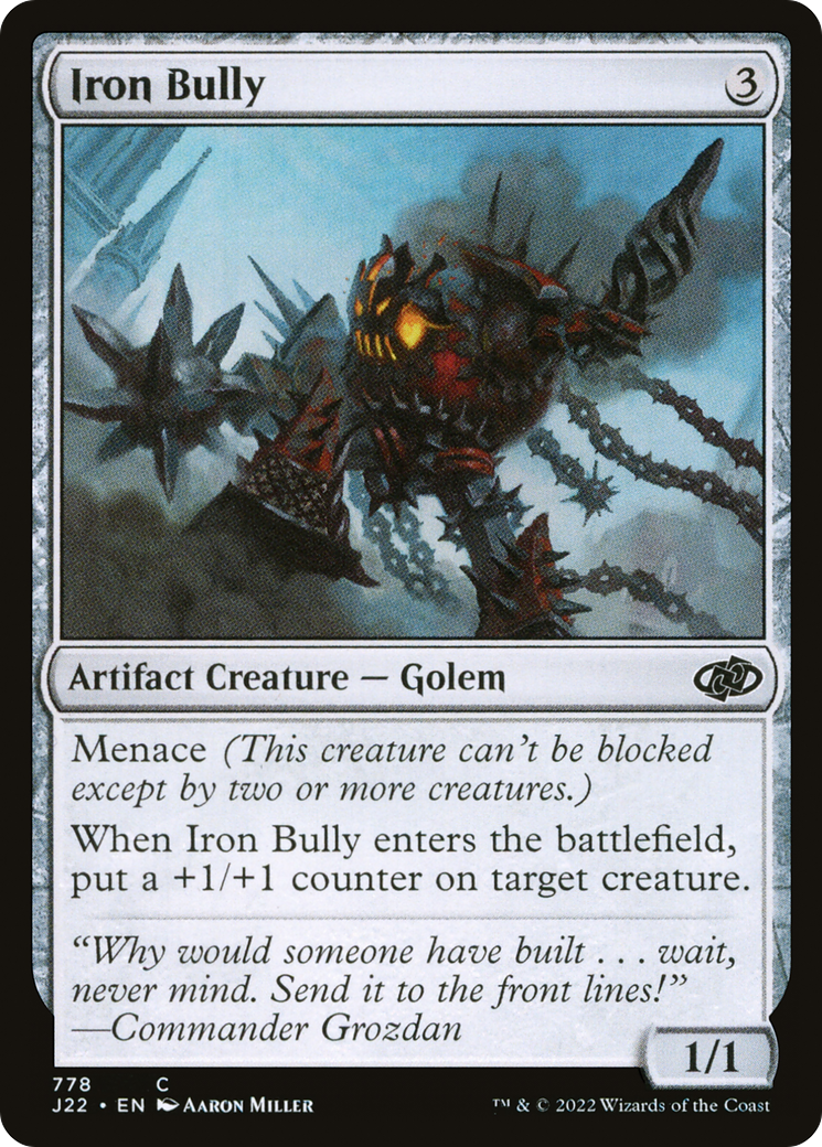 Iron Bully [Jumpstart 2022] | Gate City Games LLC