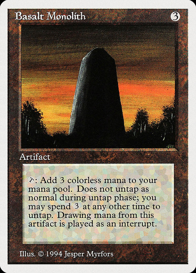 Basalt Monolith [Summer Magic / Edgar] | Gate City Games LLC