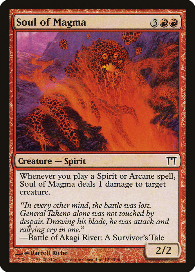 Soul of Magma [Champions of Kamigawa] | Gate City Games LLC