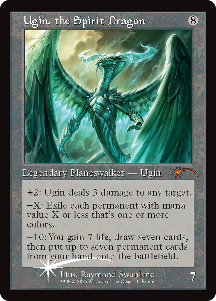 Ugin, the Spirit Dragon (Retro Frame) [Secret Lair Drop Series] | Gate City Games LLC