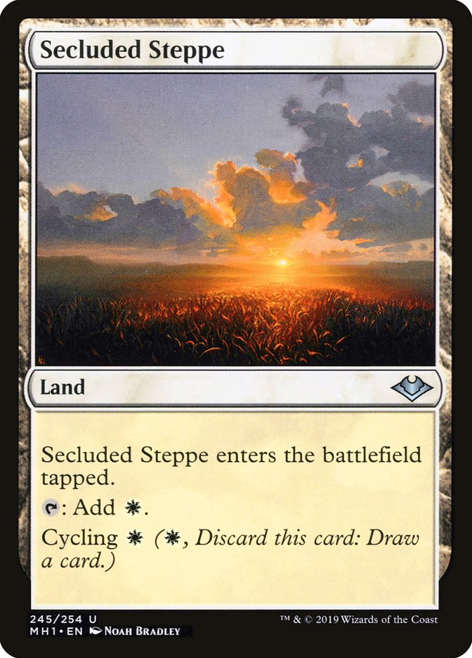 Secluded Steppe [Modern Horizons] | Gate City Games LLC