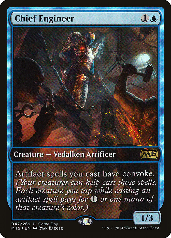 Chief Engineer (Game Day) [Magic 2015 Promos] | Gate City Games LLC