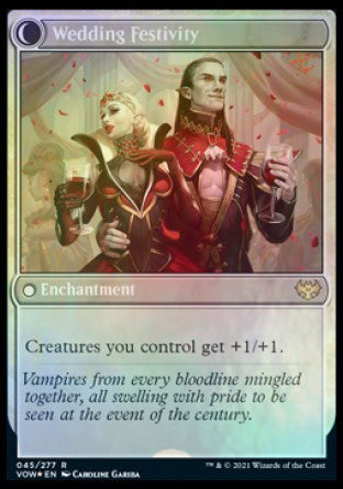 Wedding Announcement // Wedding Festivity [Innistrad: Crimson Vow Prerelease Promos] | Gate City Games LLC