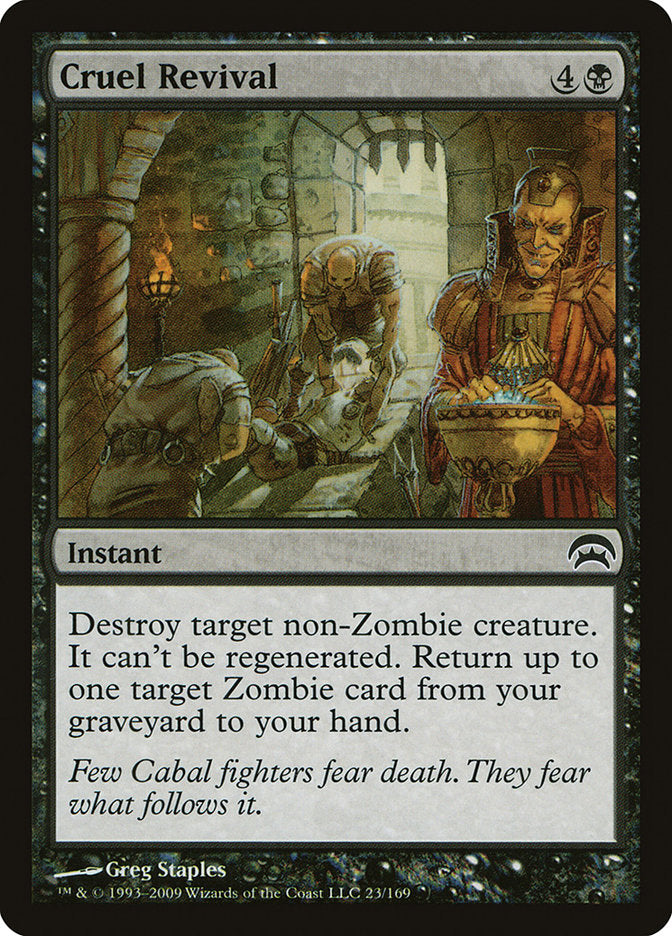 Cruel Revival [Planechase] | Gate City Games LLC