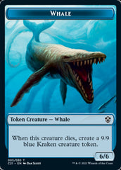 Beast (010) // Whale Double-Sided Token [Commander 2021 Tokens] | Gate City Games LLC