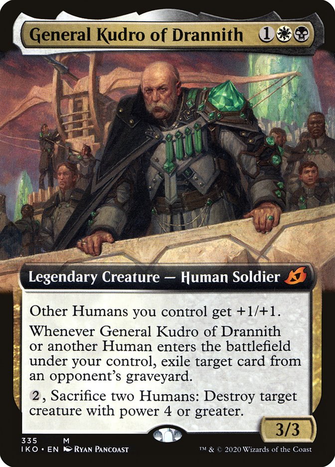 General Kudro of Drannith (Extended Art) [Ikoria: Lair of Behemoths] | Gate City Games LLC
