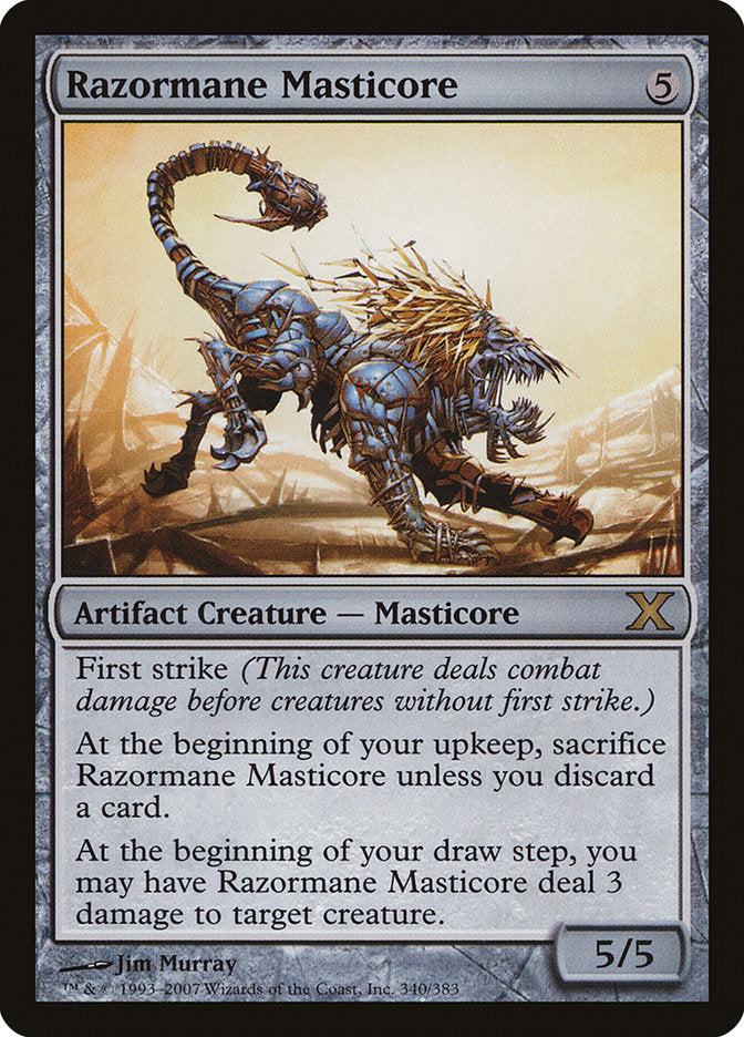 Razormane Masticore [Tenth Edition] | Gate City Games LLC