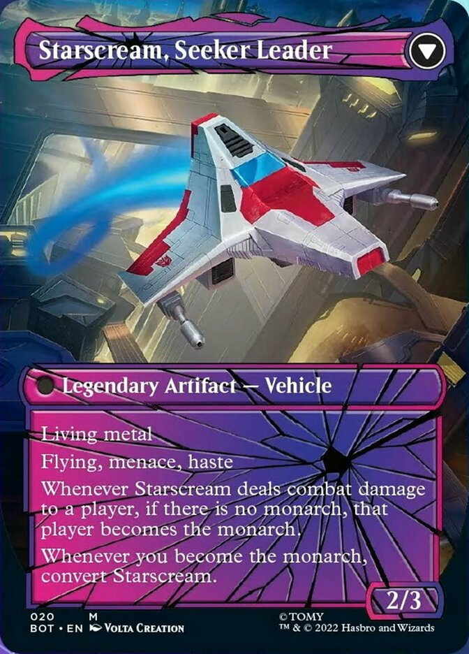 Starscream, Power Hungry // Starscream, Seeker Leader (Shattered Glass) [Transformers] | Gate City Games LLC