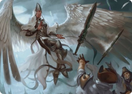 Angelic Quartermaster Art Card [Innistrad: Crimson Vow Art Series] | Gate City Games LLC