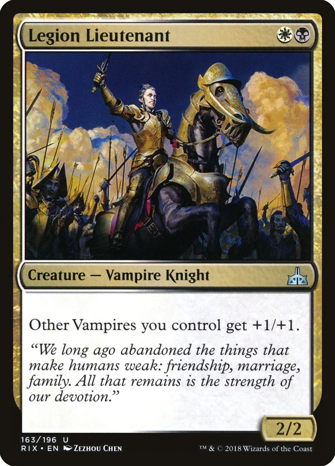 Legion Lieutenant [Rivals of Ixalan] | Gate City Games LLC