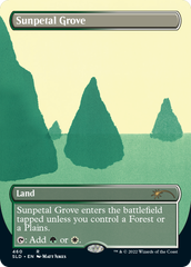 Sunpetal Grove (Borderless) [Secret Lair Drop Series] | Gate City Games LLC