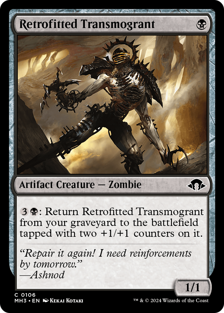 Retrofitted Transmogrant [Modern Horizons 3] | Gate City Games LLC