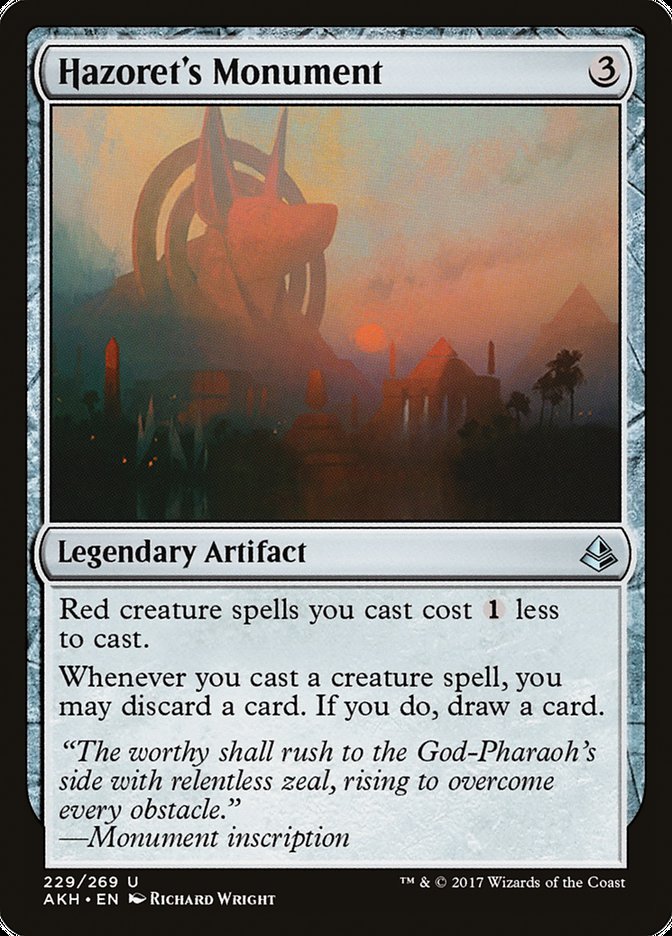Hazoret's Monument [Amonkhet] | Gate City Games LLC
