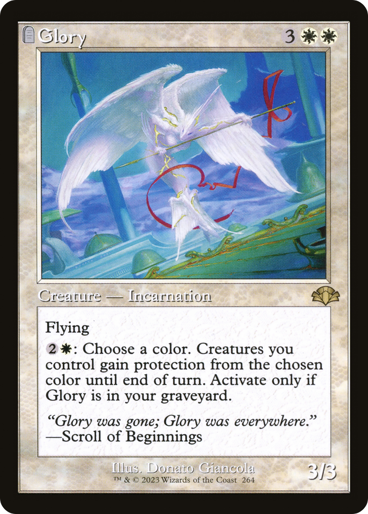 Glory (Retro) [Dominaria Remastered] | Gate City Games LLC