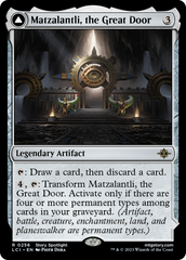 Matzalantli, the Great Door // The Core [The Lost Caverns of Ixalan] | Gate City Games LLC