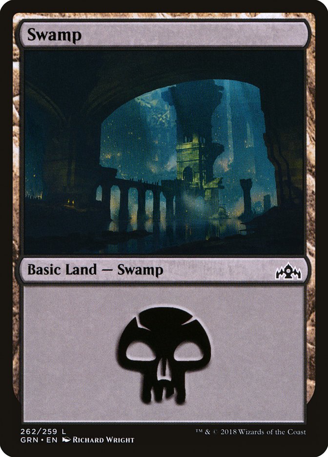 Swamp (262) [Guilds of Ravnica] | Gate City Games LLC
