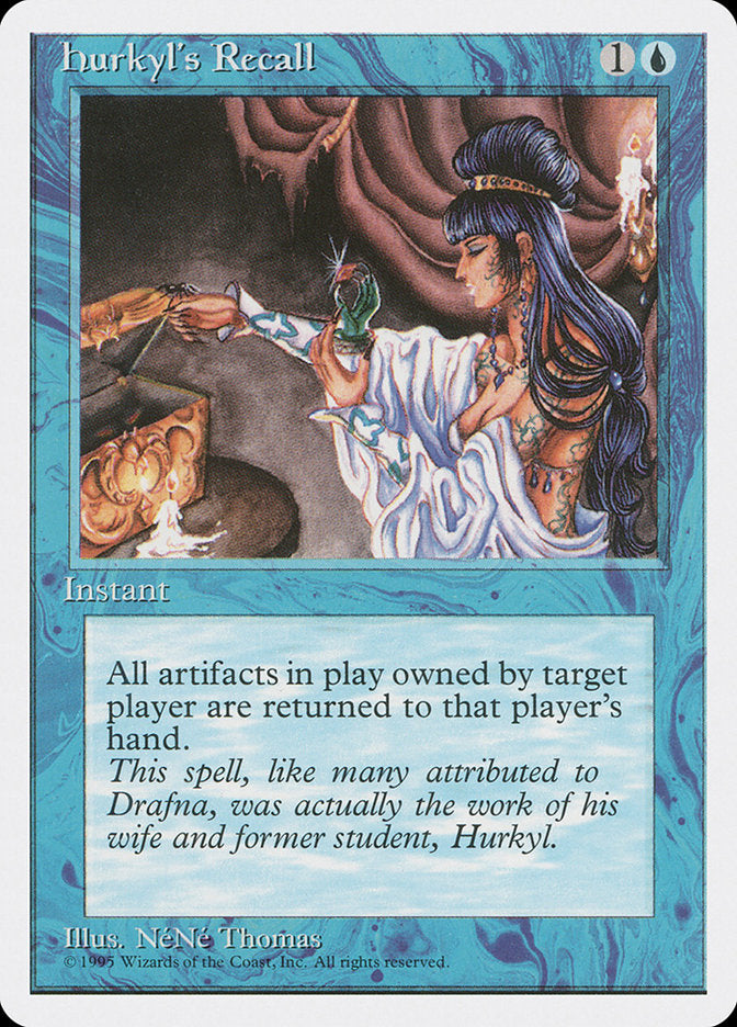 Hurkyl's Recall [Fourth Edition] | Gate City Games LLC