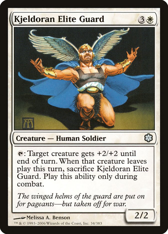 Kjeldoran Elite Guard [Coldsnap Theme Decks] | Gate City Games LLC