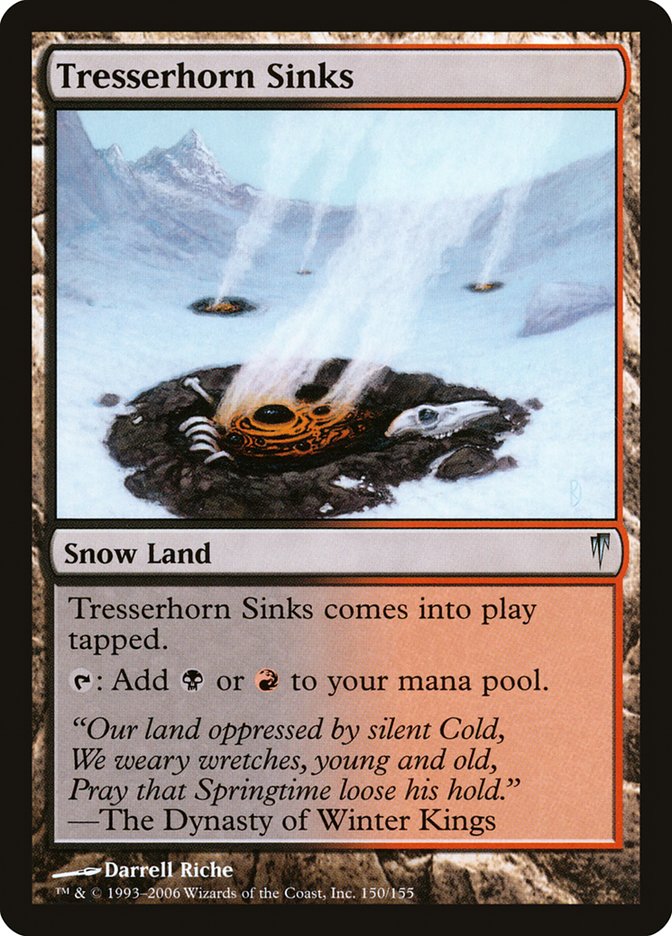 Tresserhorn Sinks [Coldsnap] | Gate City Games LLC
