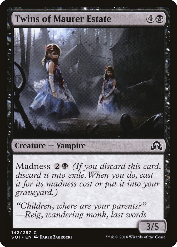 Twins of Maurer Estate [Shadows over Innistrad] | Gate City Games LLC