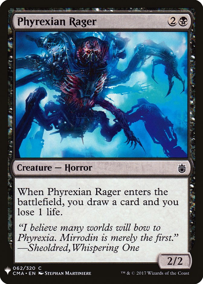 Phyrexian Rager [Mystery Booster] | Gate City Games LLC