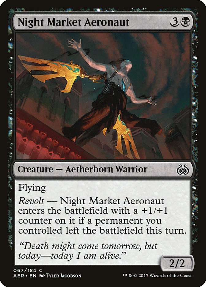 Night Market Aeronaut [Aether Revolt] | Gate City Games LLC
