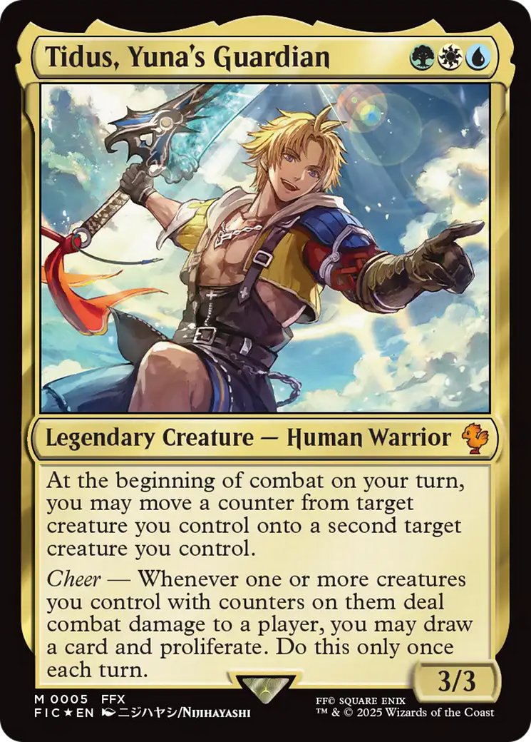 Tidus, Yuna's Guardian [FINAL FANTASY Commander] | Gate City Games LLC