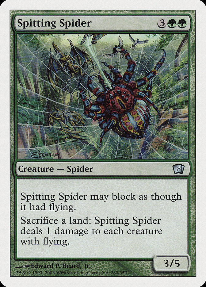 Spitting Spider [Eighth Edition] | Gate City Games LLC