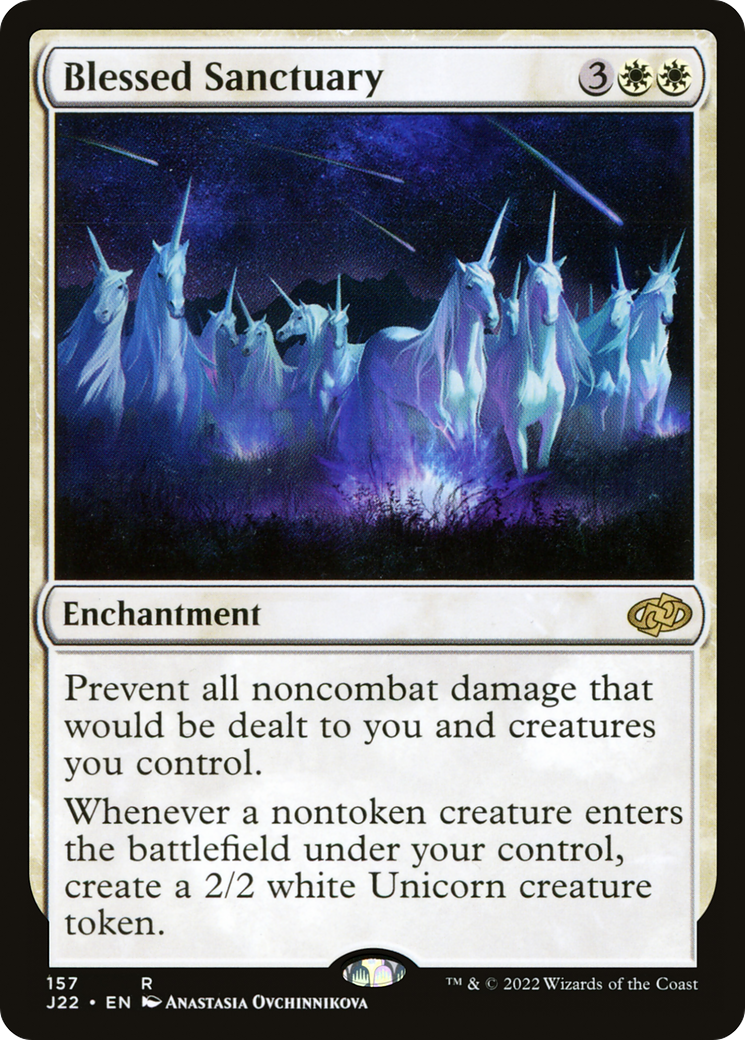 Blessed Sanctuary [Jumpstart 2022] | Gate City Games LLC