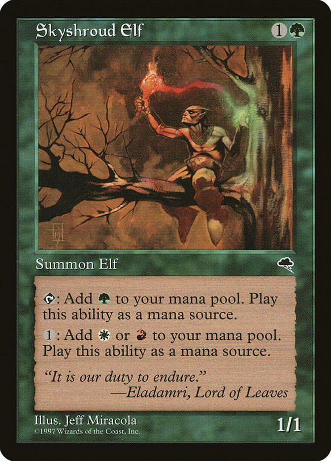 Skyshroud Elf [Tempest] | Gate City Games LLC