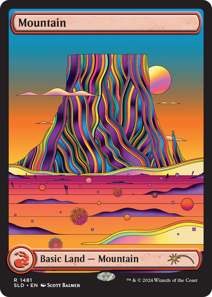 Mountain (1481) [Secret Lair Drop Series] | Gate City Games LLC