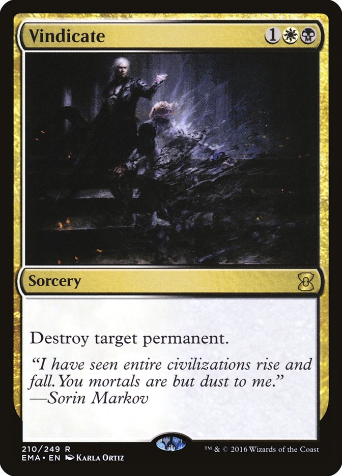 Vindicate [Eternal Masters] | Gate City Games LLC