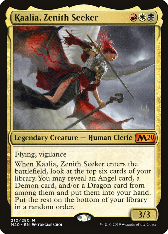 Kaalia, Zenith Seeker (Promo Pack) [Core Set 2020 Promos] | Gate City Games LLC
