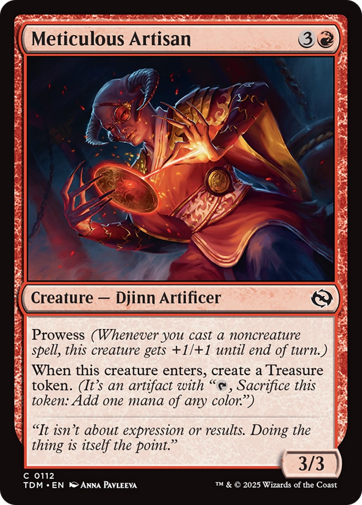 Meticulous Artisan [Tarkir: Dragonstorm] | Gate City Games LLC