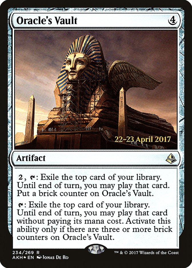 Oracle's Vault [Amonkhet Prerelease Promos] | Gate City Games LLC