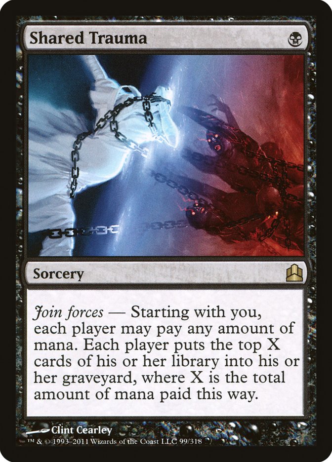 Shared Trauma [Commander 2011] | Gate City Games LLC