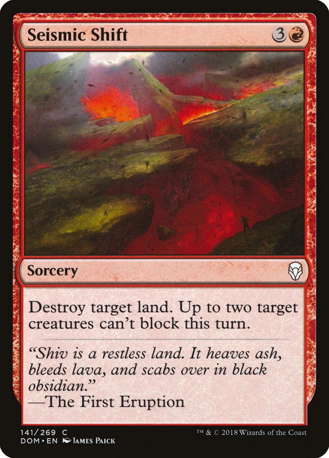 Seismic Shift [Dominaria] | Gate City Games LLC