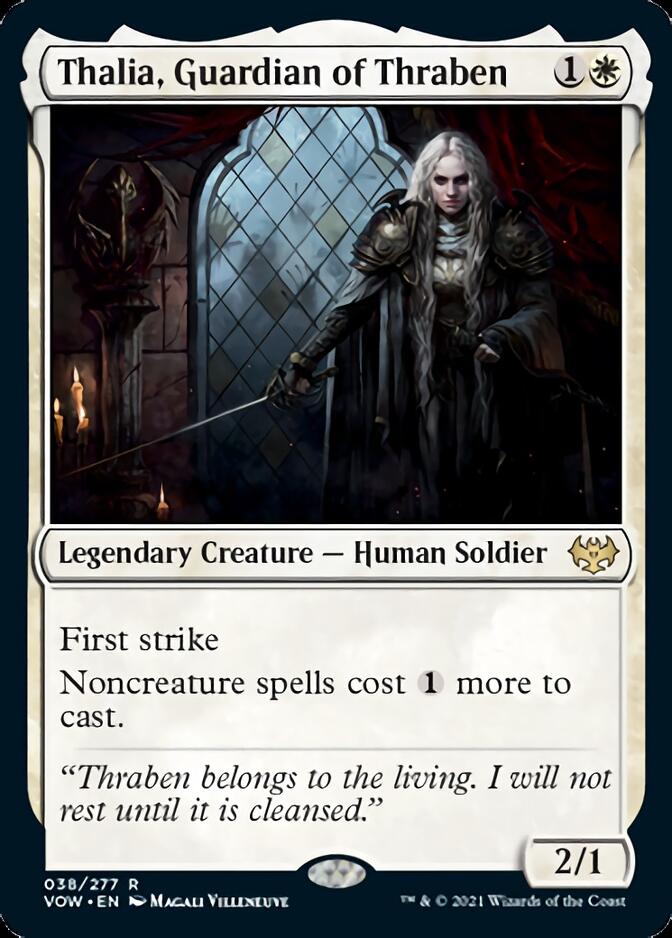 Thalia, Guardian of Thraben [Innistrad: Crimson Vow] | Gate City Games LLC
