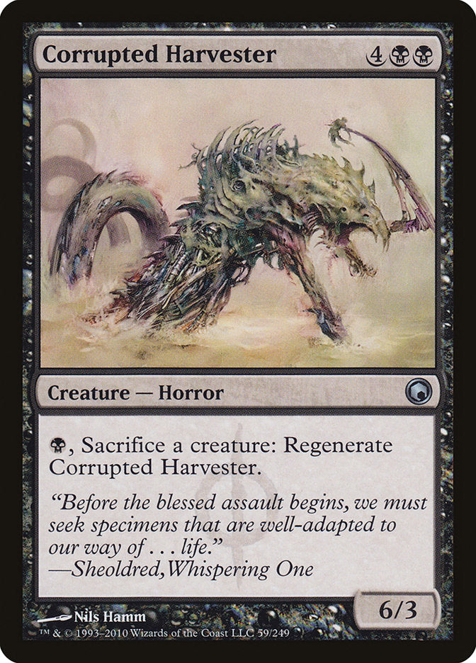 Corrupted Harvester [Scars of Mirrodin] | Gate City Games LLC