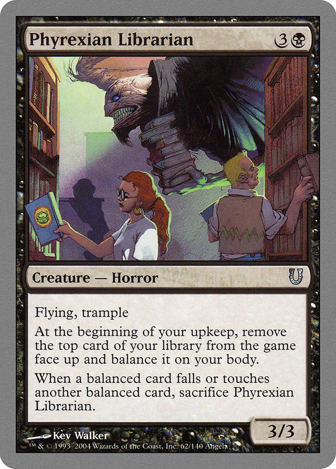 Phyrexian Librarian [Unhinged] | Gate City Games LLC