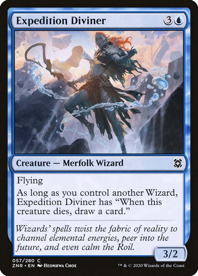 Expedition Diviner [Zendikar Rising] | Gate City Games LLC