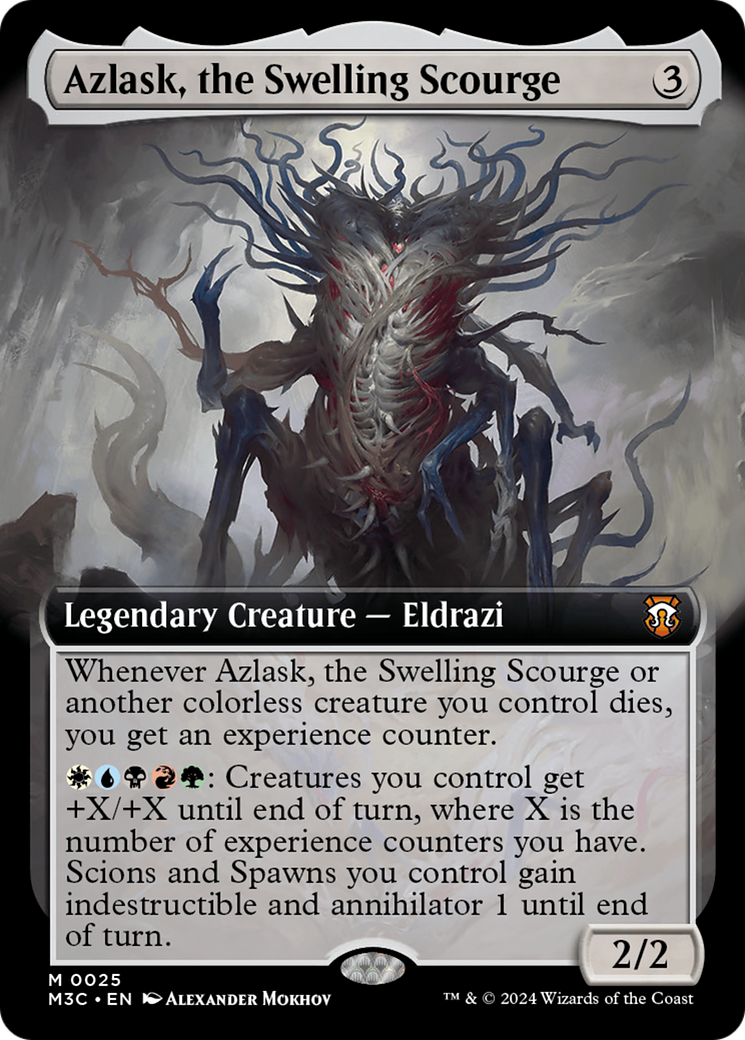 Azlask, the Swelling Scourge (Extended Art) [Modern Horizons 3 Commander] | Gate City Games LLC