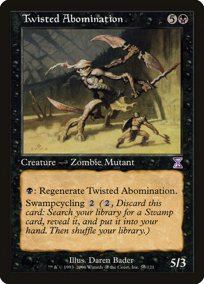 Twisted Abomination [Time Spiral Timeshifted] | Gate City Games LLC