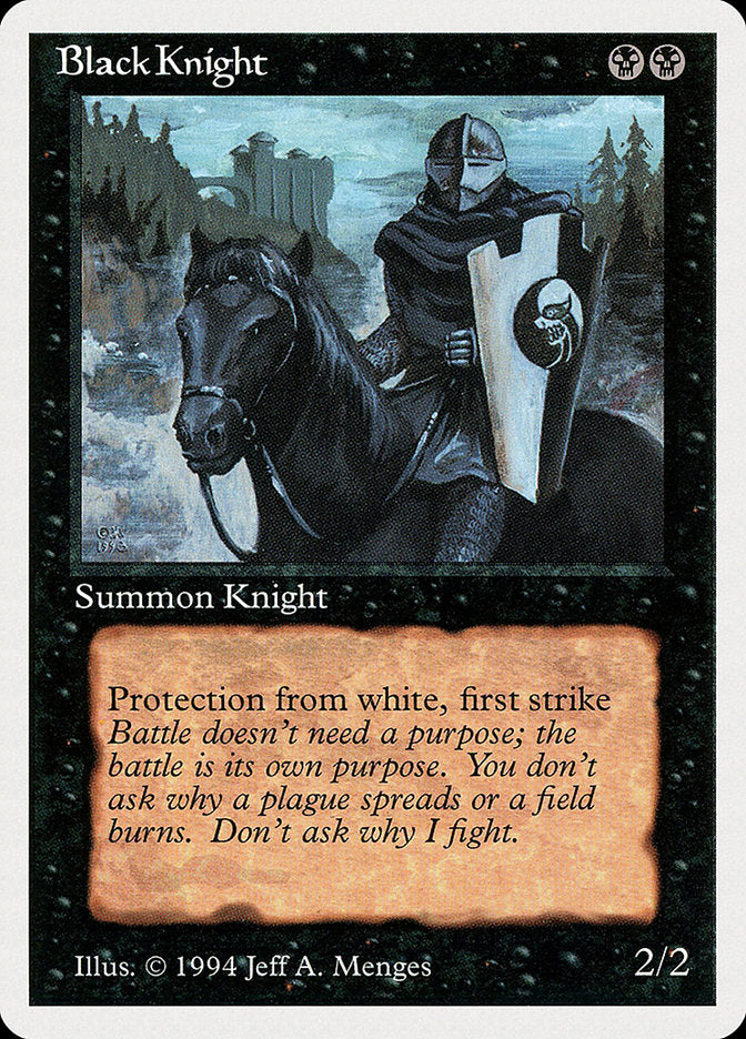 Black Knight [Summer Magic / Edgar] | Gate City Games LLC