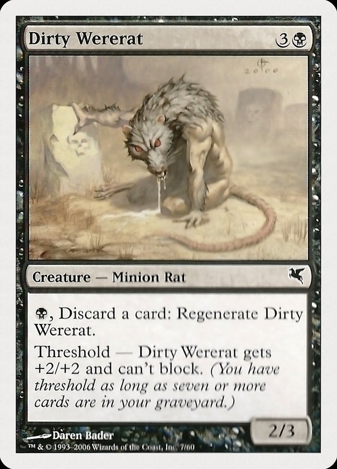 Dirty Wererat (07) [Hachette UK] | Gate City Games LLC
